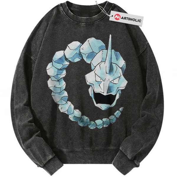 Onix Sweatshirt, Pokemon Sweatshirt, Anime Sweatshirt, Vintage Sweater