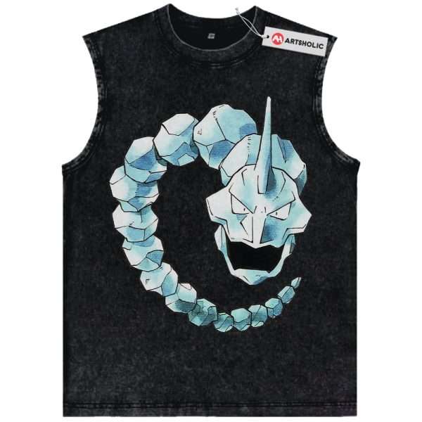 Onix Tank Top, Pokemon Tank Top, Anime Tank Top, Vintage Tank Top