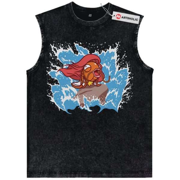 Magikarp x Ariel Tank Top, Pokemon Tank Top, Anime Tank Top, Vintage Tank Top