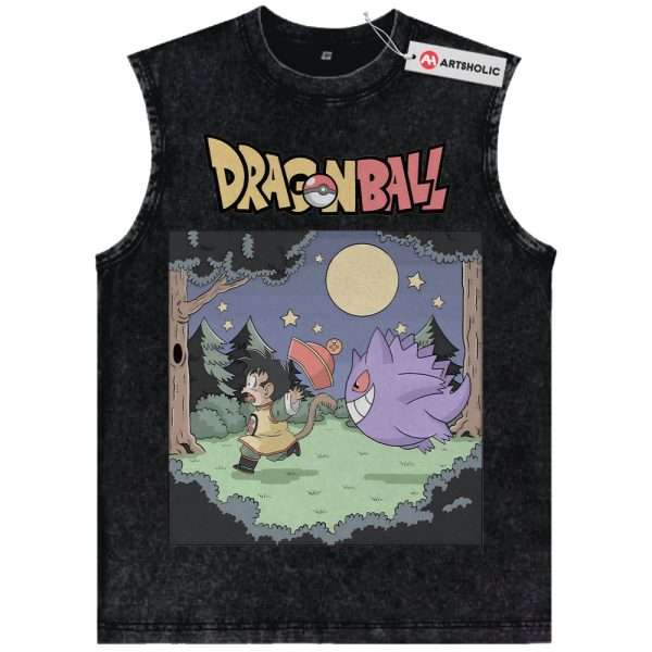 Gengar Tank Top, Son Goku Tank Top, Dragon Ball Tank Top, Pokemon Tank Top, Anime Tank Top, Vintage Tank Top