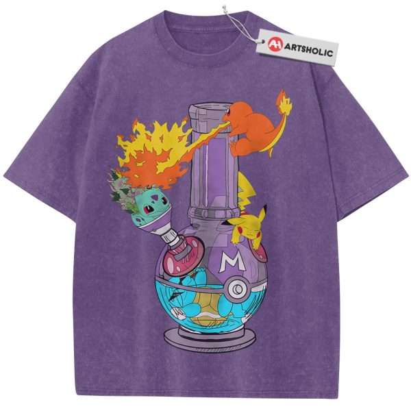 Pikachu Shirt, Squirtle Shirt, Charmander Shirt, Bulbasaur Shirt, Pokemon shirt, Anime Shirt, Vintage Tee