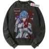 Rei Ayanami Sweatshirt, Neon Genesis Evangelion Sweatshirt, Anime Sweatshirt, Vintage Sweater