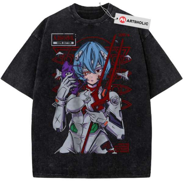 Rei Ayanami Shirt, Neon Genesis Evangelion Shirt, Anime Shirt, Vintage Tee