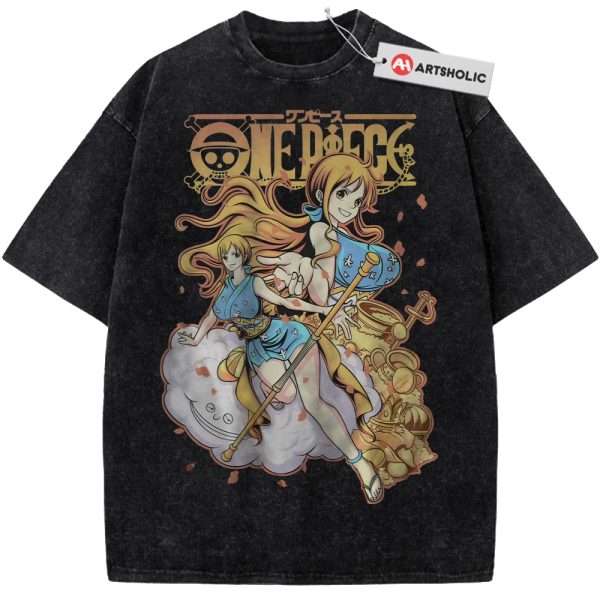Nami Shirt, One Piece Shirt, Anime Shirt, Vintage Tee