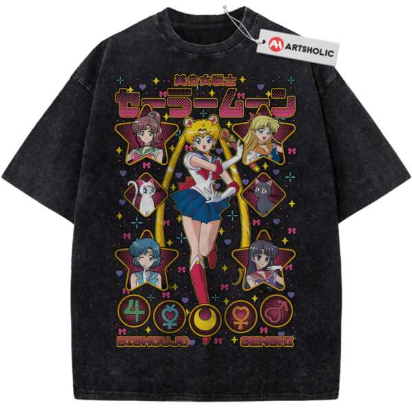 Sailor Moon Shirt, Anime Shirt, Vintage T-Shirt