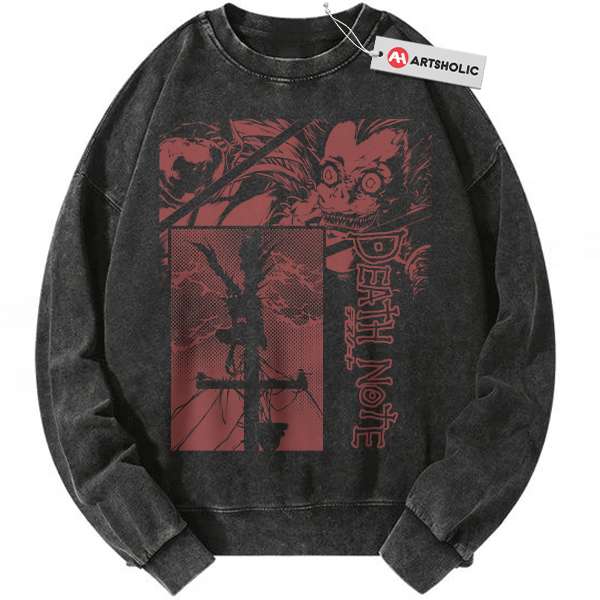Ryuk Sweatshirt, Death Note Sweatshirt, Anime Sweatshirt, Vintage Sweater