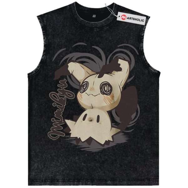 Mimikyu Tank Top, Pokemon Tank Top, Anime Tank Top, Vintage Tank Top