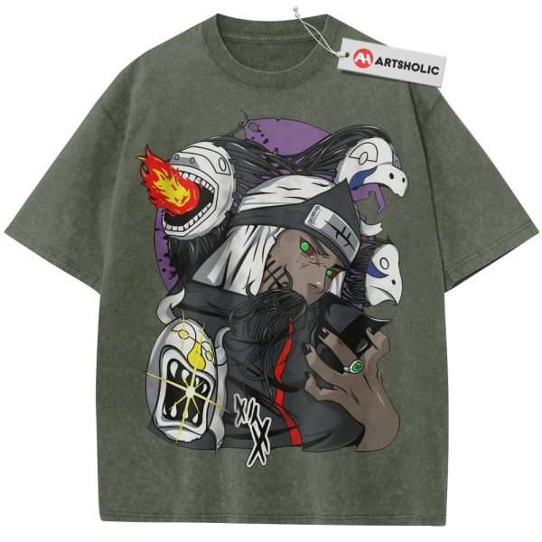 Kakuzu Shirt, Naruto Shirt, Anime Shirt, Vintage Tee