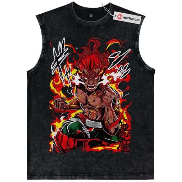 Might Guy Tank Top, Naruto Tank Top, Anime Tank Top, Vintage Tank Top