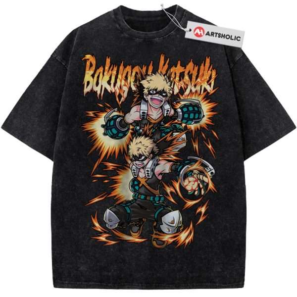 Katsuki Bakugo Shirt, Kacchan Shirt, MHA Shirt, Anime Shirt, Vintage Tee