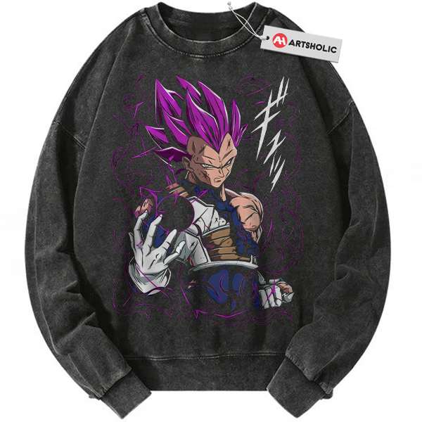 Vegeta Sweatshirt, Dragon Ball Sweatshirt, DBZ Sweatshirt, Anime Sweatshirt, Vintage Sweater