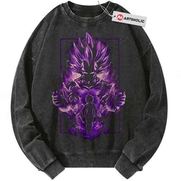 Vegeta Sweatshirt, Dragon Ball Sweatshirt, DBZ Sweatshirt, Anime Sweatshirt, Vintage Sweatshirt