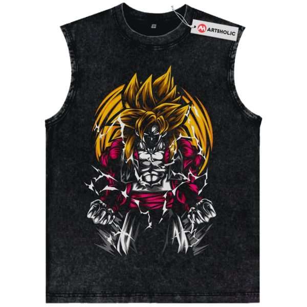 Son Goku Tank Top, Dragon Ball Tank Top, DBZ Tank Top, Anime Tank Top, Vintage Tank Top