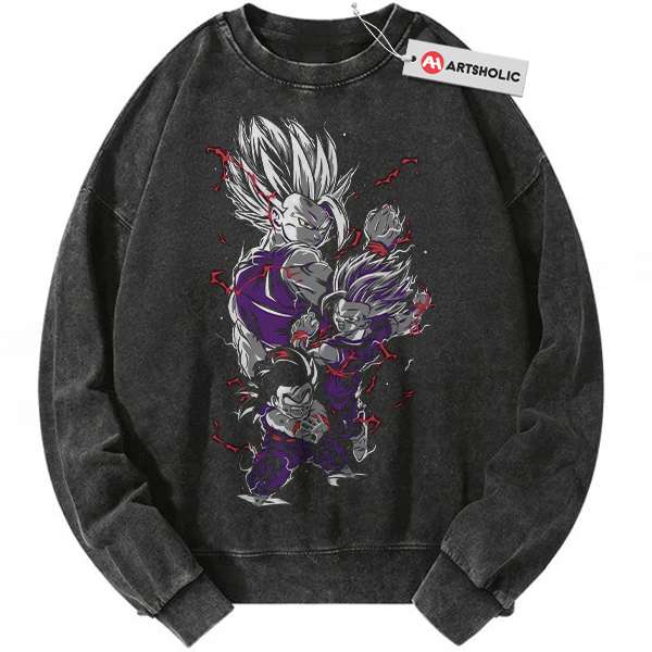 Son Gohan Sweatshirt, Dragon Ball Sweatshirt, DBZ Sweatshirt, Anime Sweatshirt, Vintage Sweater