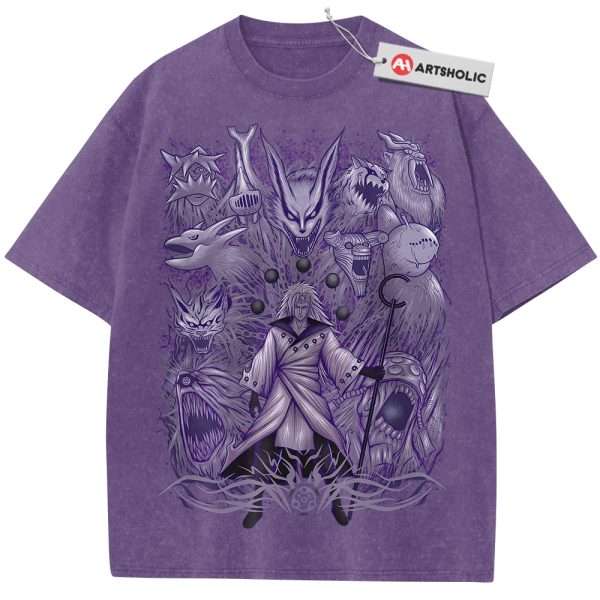 Madara Uchiha Shirt, Naruto Shirt, Anime Shirt, Vintage T-Shirt