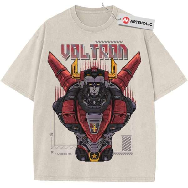 Voltron Shirt, Animated Shirt, Vintage Tee - Apricot, XL