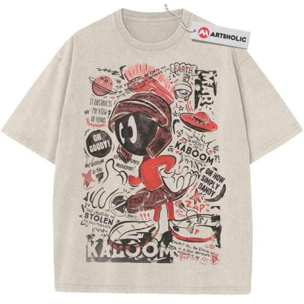 Marvin the Martian Shirt, Looney Tunes Shirt, Animated Shirt, Vintage T-Shirt