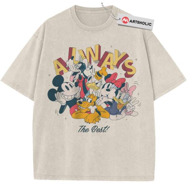Mickey Mouse Shirt, Donald Duck Shirt, Pluto Shirt, Goofy Shirt, Cartoon Shirt, Vintage Tee