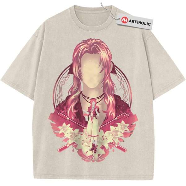 Aerith Gainsborough Shirt, Final Fantasy Shirt, Game Shirt, Vintage T-Shirt