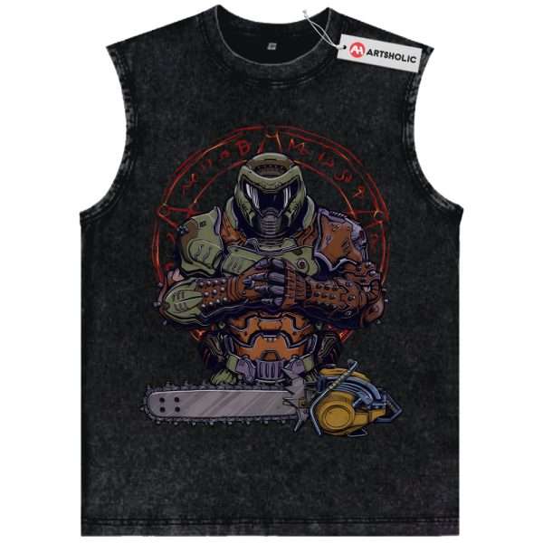 Doom Eternal Tank Top, Game Tank Top, Vintage Tank Top
