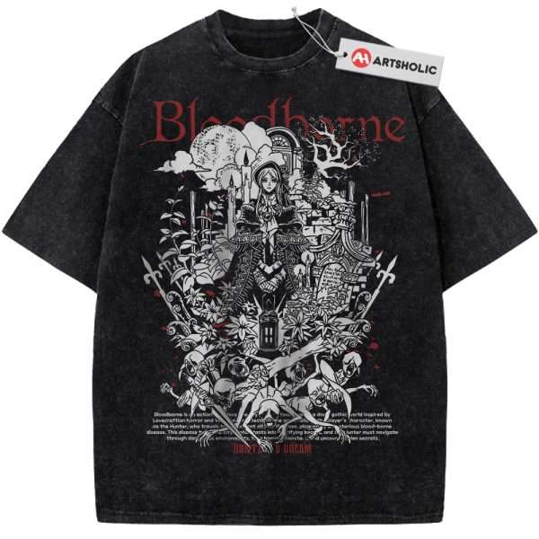 Bloodborne Shirt, Game Shirt, Vintage Tee
