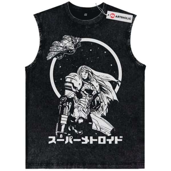 Samus Aran Tank Top, Metroid Tank Top, Game Tank Top, Vintage Tank Top