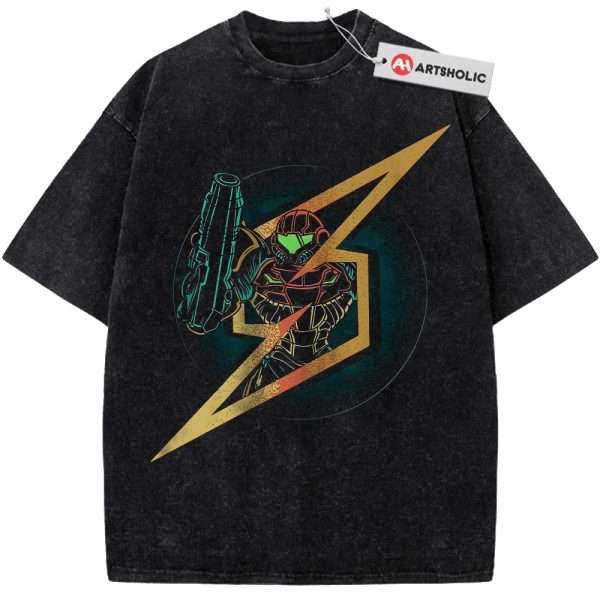Samus Aran Shirt, Metroid Shirt, Game Shirt, Vintage Tee