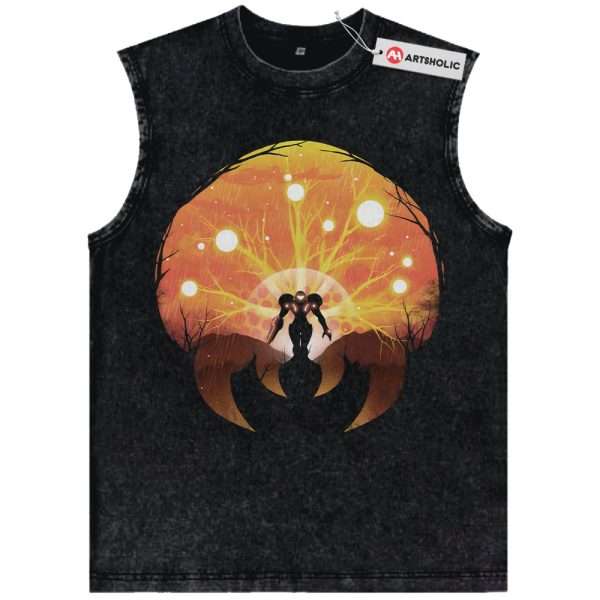 Samus Aran Tank Top, Metroid Tank Top, Game Tank Top, Vintage Tank Top