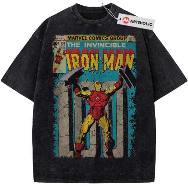 Iron Man Shirt, Marvel Comics Shirt, Vintage Tee