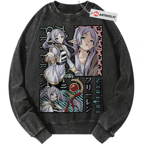 Frieren: Beyond Journey's End Sweatshirt, Anime Sweatshirt, Vintage Sweater