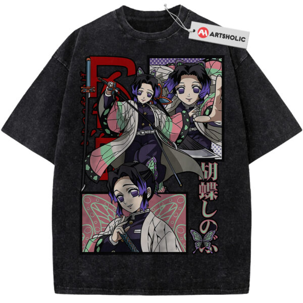 Shinobu Kocho Shirt, Demon Slayer Shirt, Anime Shirt, Vintage T-Shirt