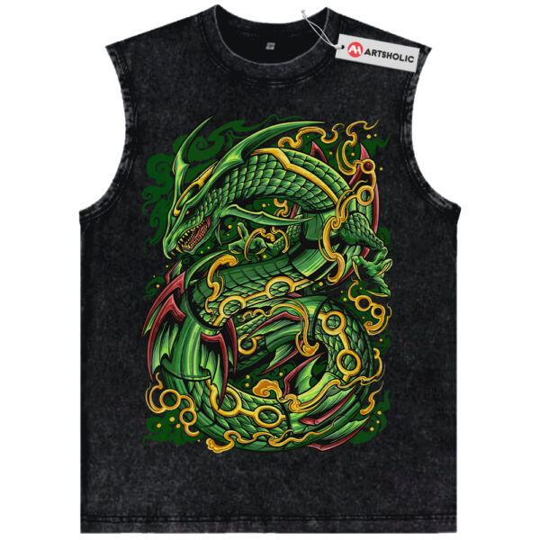 Rayquaza Tank Top, Pokemon Tank Top, Anime Tank Top, Vintage Tank Top