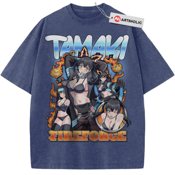 Tamaki Kotatsu Shirt, Fire Force Shirt, Anime Shirt, Vintage T-Shirt