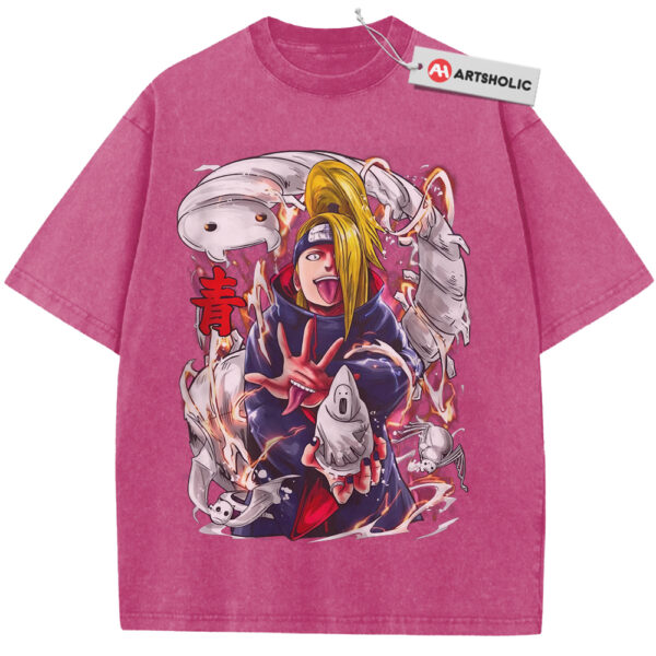 Deidara Shirt, Naruto Shirt, Anime Shirt, Vintage Tee