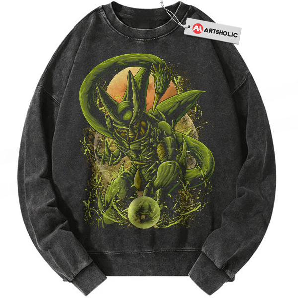 Cell Sweatshirt, Dragon Ball Sweatshirt, DBZ Sweatshirt, Anime Sweatshirt, Vintage Sweater