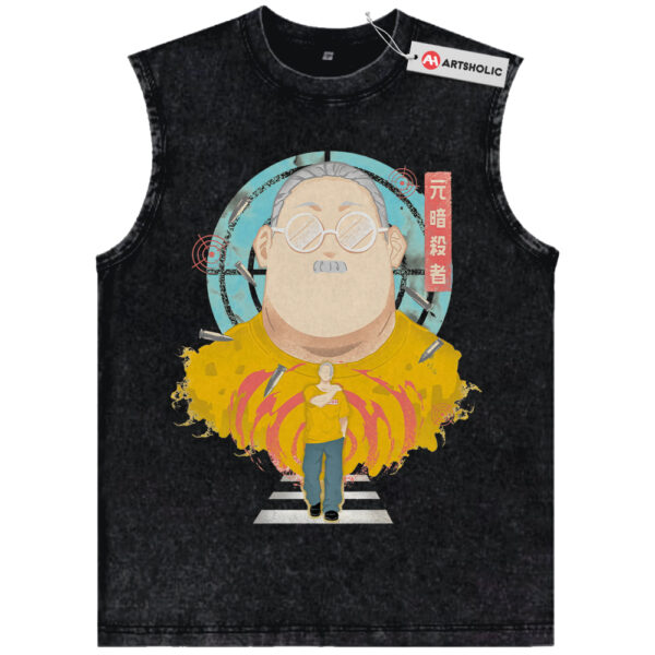 Taro Sakamoto Tank Top, Sakamoto Days Tank Top, Anime Tank Top, Vintage Tank Top