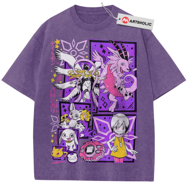 Kari Kamiya Shirt, Tailmon Shirt, Angewomon Shirt, Digimon Adventure Shirt, Anime Shirt, Vintage T-Shirt