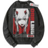 Zero Two Sweatshirt, Darling in the Franxx Sweatshirt, Anime Sweatshirt, Vintage Sweater