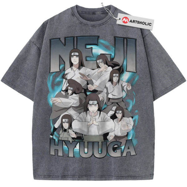 Neji Hyuga Shirt, Naruto Shirt, Anime Shirt, Vintage T-Shirt