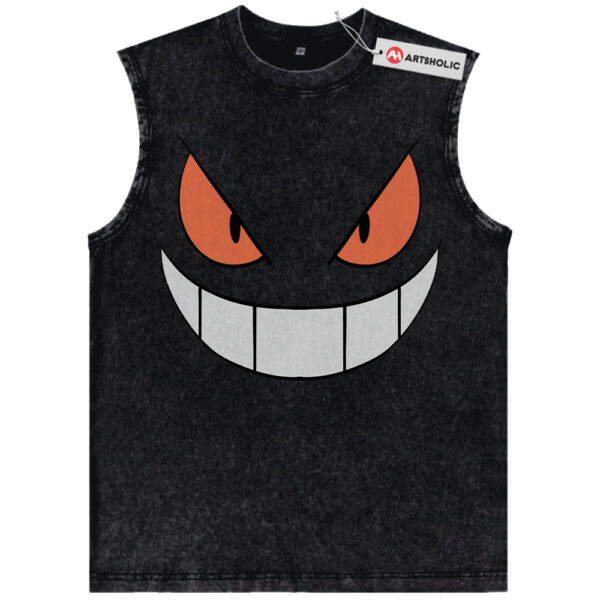 Gengar Tank Top, Pokemon Tank Top, Anime Tank Top, Vintage Tank Top