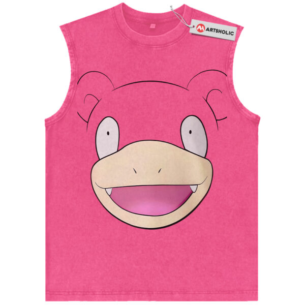 Slowpoke Tank Top, Pokemon Tank Top, Anime Tank Top, Vintage Tank Top