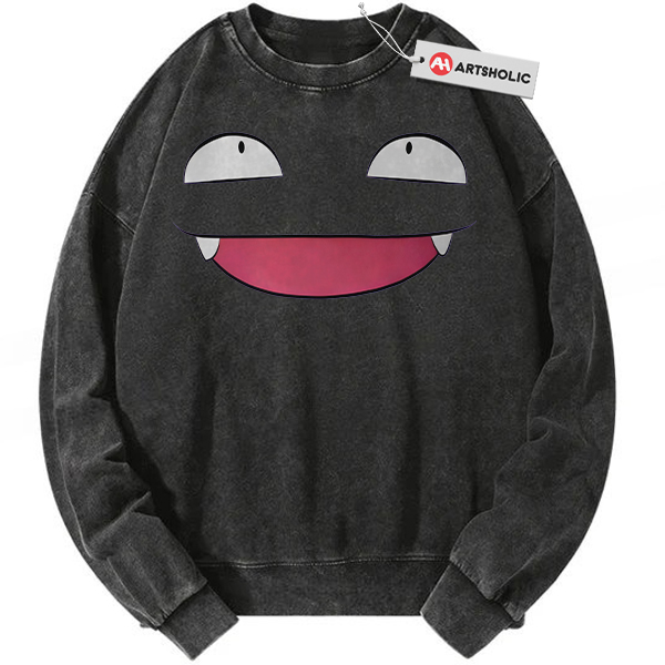 Koffing Sweatshirt, Pokemon Sweatshirt, Anime Sweatshirt, Vintage Sweatshirt