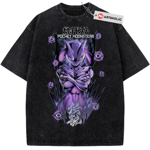 Mewtwo Shirt, Pokemon shirt, Anime Shirt, Vintage Tee