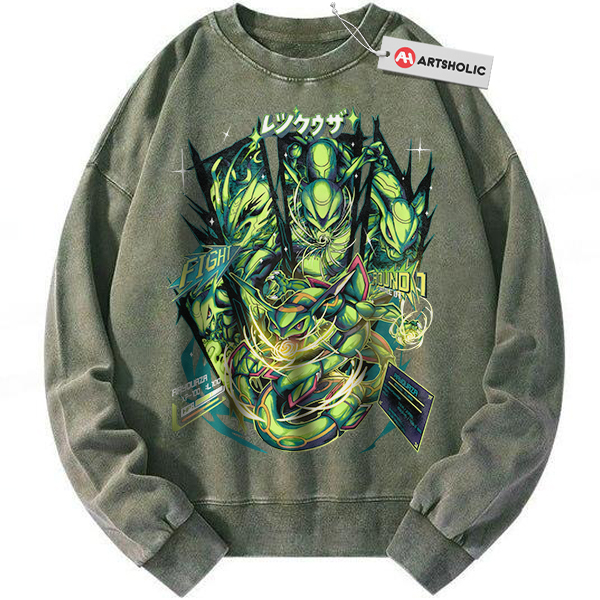 Rayquaza Sweatshirt, Pokemon Sweatshirt, Anime Sweatshirt, Vintage Sweatshirt
