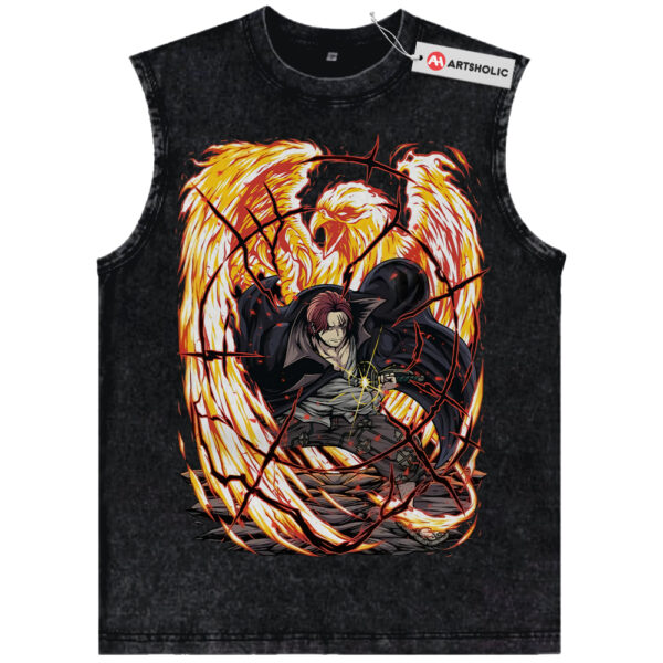 Shanks Tank Top, One Piece Tank Top, Anime Tank Top, Vintage Tank Top