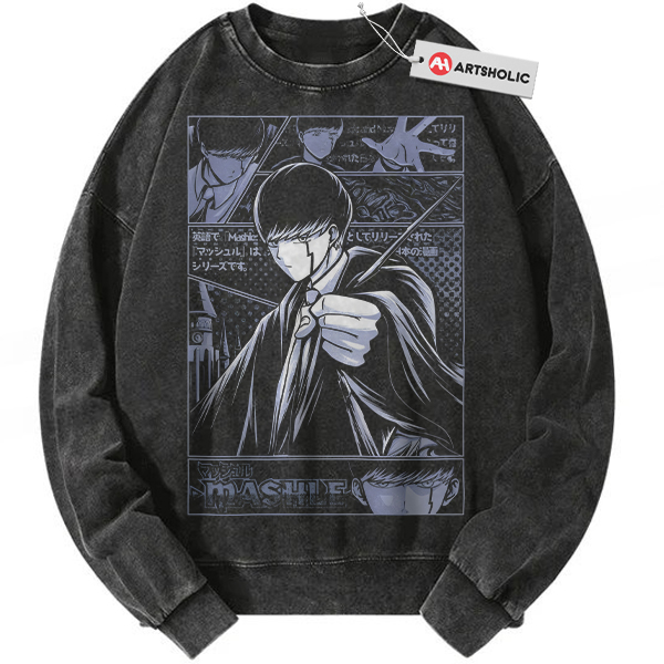 Mash Burnedead Sweatshirt, Mashle Sweatshirt, Anime Sweatshirt, Vintage Sweatshirt