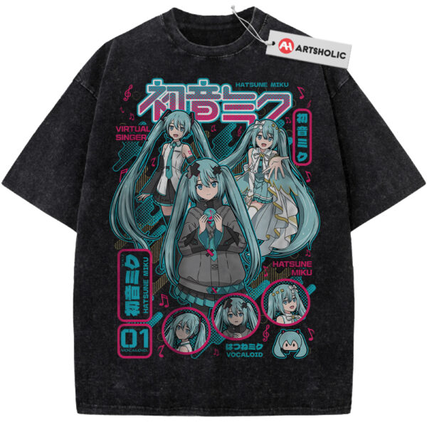 Hatsune Miku Shirt, Anime Shirt, Vintage Tee