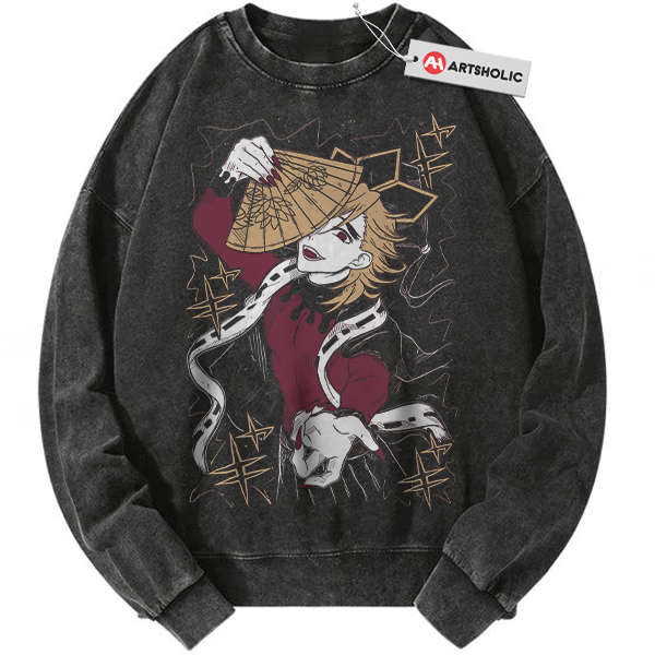 Doma Sweatshirt, Demon Slayer Sweatshirt, Anime Sweatshirt, Vintage Sweater