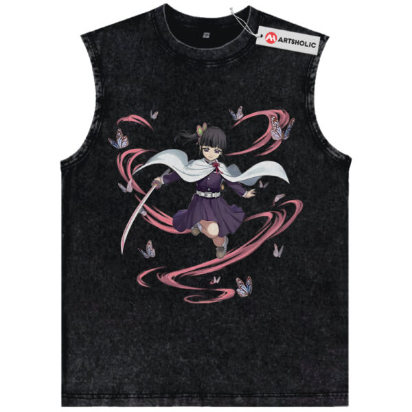 Kanao Tsuyuri Tank Top, Demon Slayer Tank Top, Anime Tank Top, Vintage Tank Top