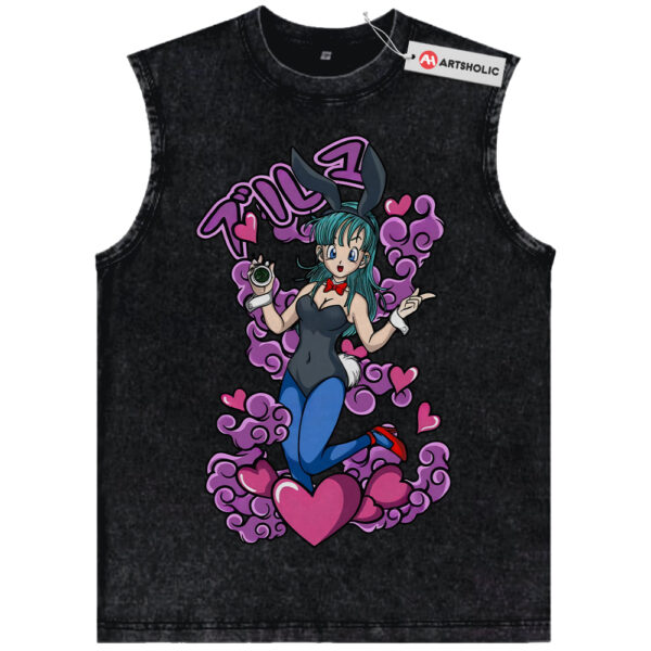 Bulma Tank Top, Dragon Ball Tank Top, DBZ Tank Top, Anime Tank Top, Vintage Tank Top